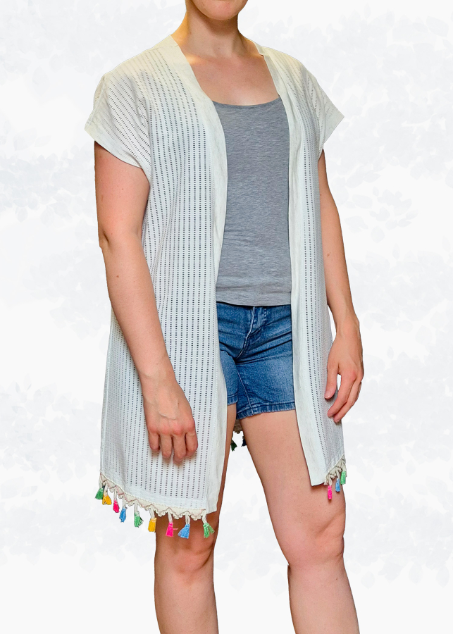 Mia - offene Weste & ärmelloser Cardigan
