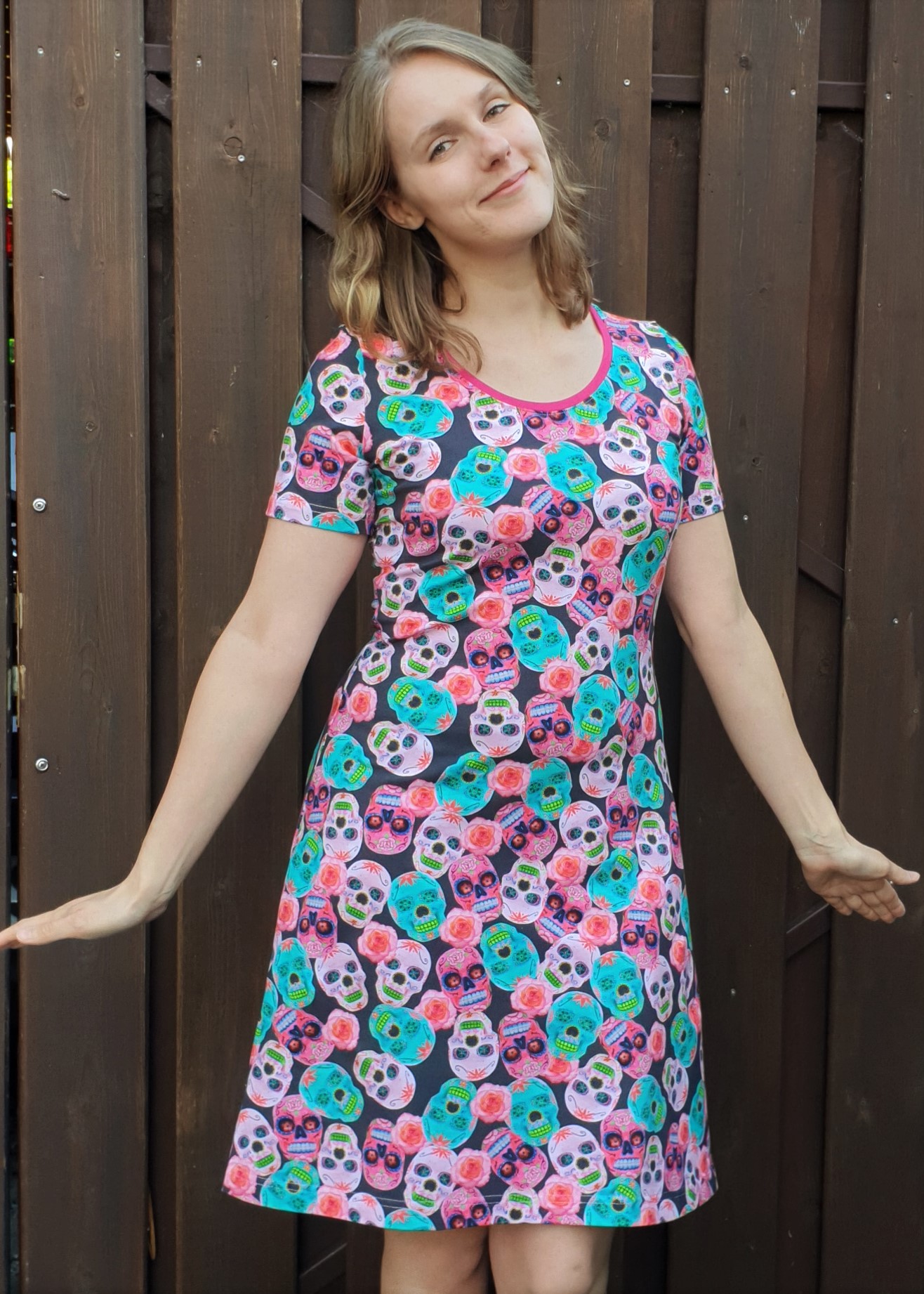 motel valina polka dot halter mini dress DYLAN HALTER MINI DRESS main image 1