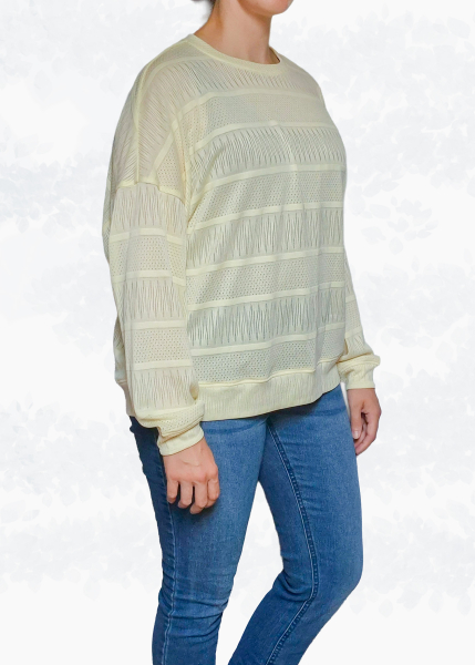 Side view – batwing sleeves clearly visible